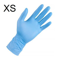 Перчатки нитриловые Benovy XS (100 шт.) Синий